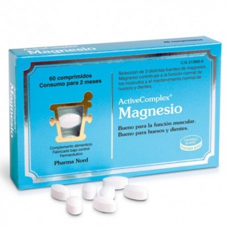 Comprar ACTIVECOMPLEX® MAGNESIO 60 COMPRIMIDOS al mejor precio en Farmacia4Estaciones, tu farmacia online Comprar ACTIVECOMPLEX® MAGNESIO 60 COMPRIMIDOS