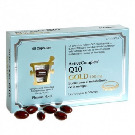 Comprar ACTIVECOMPLEX® Q10 GOLD 100MG 60 CÁPSULAS al mejor precio en Farmacia4Estaciones, tu farmacia online Comprar ACTIVECOMPLEX® Q10 GOLD 100MG 60 CÁPSULAS