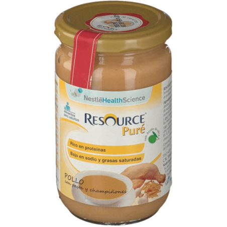 Comprar resource pure 300 g pollo pasta y champiñones