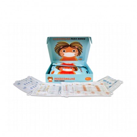 Comprar MASCARILLAS QUIRÚRGICAS INFANTILES BLANCAS CON DIBUJOS PACK DE 10 UNIDADES al mejor precio en Farmacia4Estaciones, tu farmacia online Comprar MASCARILLAS QUIRÚRGICAS INFANTILES BLANCAS CON DIBUJOS PACK DE 10 UNIDADES