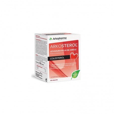 Comprar ARKOSTEROL LEVADURA ROJA DE ARROZ 120 CÁPSULAS al mejor precio en Farmacia4Estaciones, tu farmacia online Comprar ARKOSTEROL LEVADURA ROJA DE ARROZ 120 CÁPSULAS