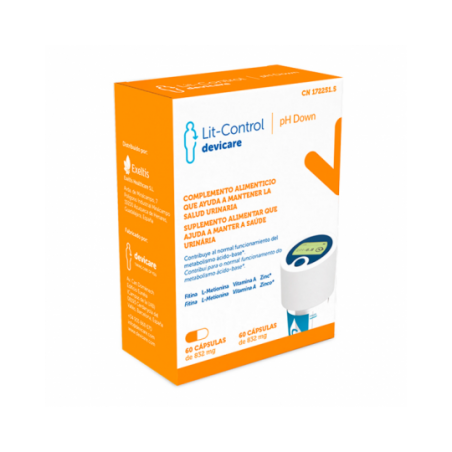 Comprar LIT CONTROL PH DOWN 60 CÁPSULAS al mejor precio en Farmacia4Estaciones, tu farmacia online Comprar LIT CONTROL PH DOWN 60 CÁPSULAS