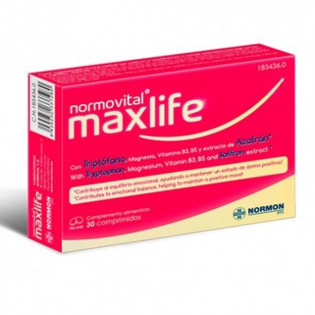 Comprar normovital maxlife 30 comp