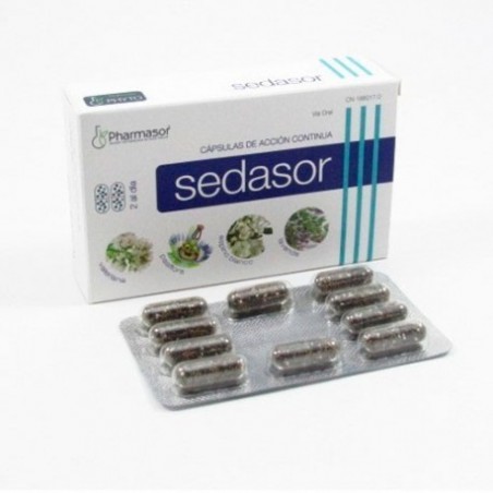 Comprar sedasor acción continua 30 cápsulas pharmasor