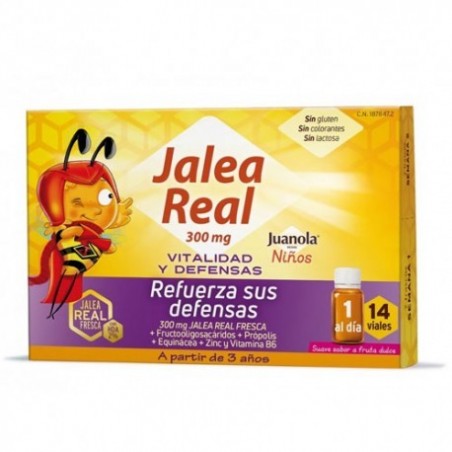 Comprar JALEA REAL NIÑOS 14 VIALES JUANOLA