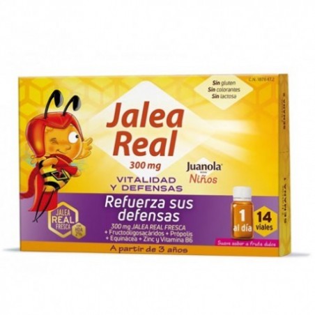 Comprar jalea real niños 14 viales juanola