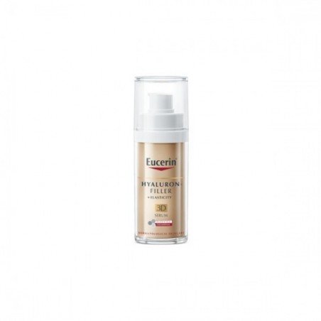 Comprar EUCERIN HYALURON FILLER ELASTICITY 3D SÉRUM 30 ML al mejor precio en Farmacia4Estaciones, tu farmacia online Comprar EUCERIN HYALURON FILLER ELASTICITY 3D SÉRUM 30 ML