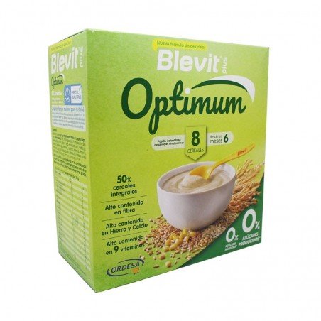 Comprar BLEVIT OPTIMUM 8 CEREALES 400 G al mejor precio en Farmacia4Estaciones, tu farmacia online Comprar BLEVIT OPTIMUM 8 CEREALES 400 G