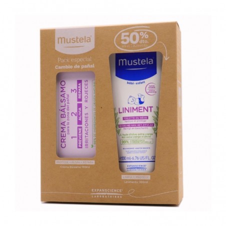 Comprar mustela pack especial crema bálsamo 150 ml + linimento 200 ml