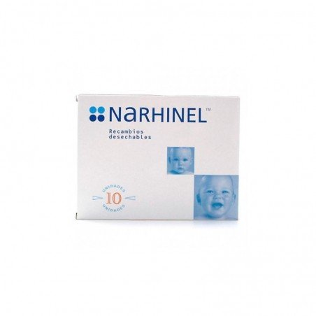 Comprar NARHINEL ASPIRADOR NASAL RECAMBIO 10 UNIDADES al mejor precio en Farmacia4Estaciones, tu farmacia online Comprar NARHINEL ASPIRADOR NASAL RECAMBIO 10 UNIDADES