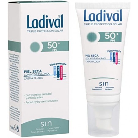 Comprar ladival crema facial piel seca spf 50+ 50 ml