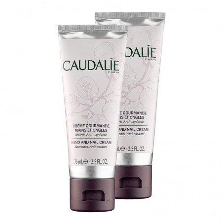 Comprar CAUDALIE DUPLO CREMA DELICIOSA PARA MANOS Y UÑAS 2 X 75 ML al mejor precio en Farmacia4Estaciones, tu farmacia online Comprar CAUDALIE DUPLO CREMA DELICIOSA PARA MANOS Y UÑAS 2 X 75 ML