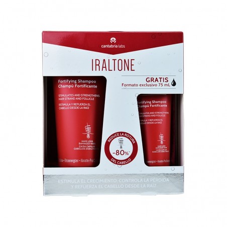 Comprar iraltone pack champú fortificante 200 ml + 75 ml