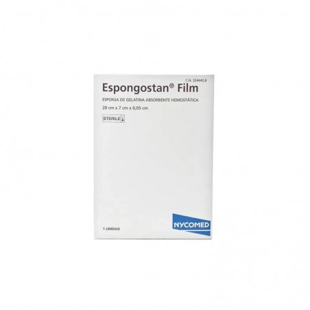 Comprar ESPONGOSTAN FILM 1 ESPONJA al mejor precio en Farmacia4Estaciones, tu farmacia online Comprar ESPONGOSTAN FILM 1 ESPONJA