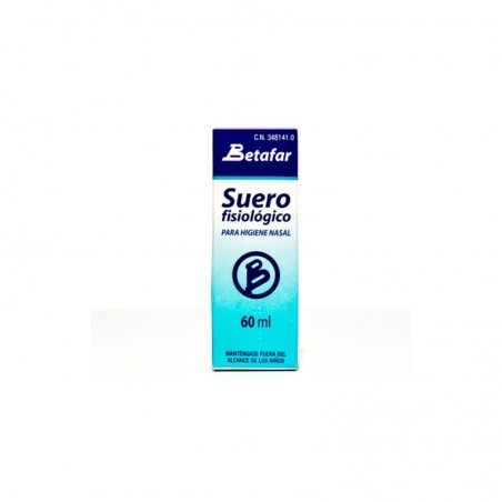 Comprar suero fisiológico betafar 60 ml