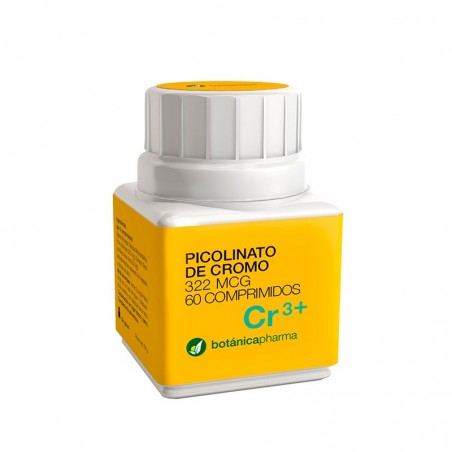 Comprar picolinato de cromo 322 mcg 60 botanicapharma