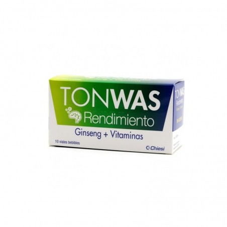 Comprar TONWAS RENDIMIENTO 10 VIALES al mejor precio en Farmacia4Estaciones, tu farmacia online Comprar TONWAS RENDIMIENTO 10 VIALES