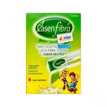 Comprar CASENFIBRA JUNIOR 14 SOBRES 5 ML al mejor precio en Farmacia4Estaciones, tu farmacia online Comprar CASENFIBRA JUNIOR 14 SOBRES 5 ML