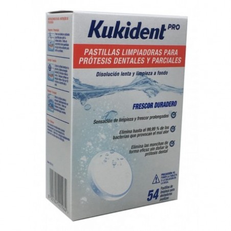 Comprar kukident pro 54 pastillas limpiadoras