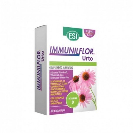 Comprar IMMUNILFLOR URTO 30 NATURCAPS al mejor precio en Farmacia4Estaciones, tu farmacia online Comprar IMMUNILFLOR URTO 30 NATURCAPS