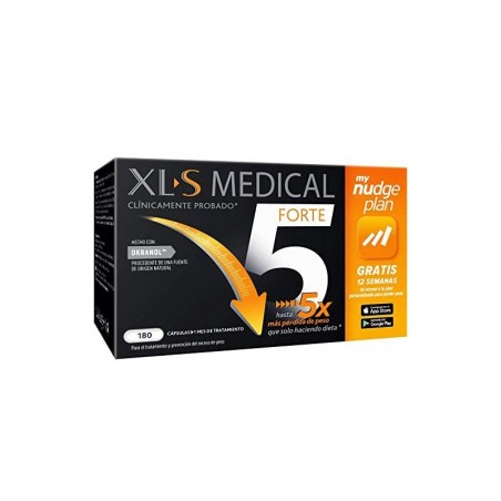 Comprar XLS MEDICAL FORTE 5 NUDGE 180 CAPS