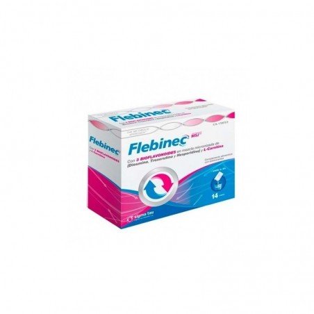 Comprar FLEBINEC 14 SOBRES al mejor precio en Farmacia4Estaciones, tu farmacia online Comprar FLEBINEC 14 SOBRES