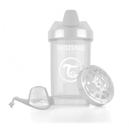 Comprar vaso de aprendizaje twistshake +8 meses blanco 300 ml