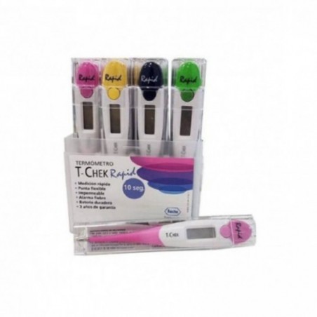 Comprar T-CHEK RAPID TERMÓMETRO DIGITAL 1 UNIDAD al mejor precio en Farmacia4Estaciones, tu farmacia online Comprar T-CHEK RAPID TERMÓMETRO DIGITAL 1 UNIDAD