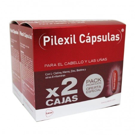Comprar PILEXIL CÁPSULAS PACK 2 X 100 al mejor precio en Farmacia4Estaciones, tu farmacia online Comprar PILEXIL CÁPSULAS PACK 2 X 100