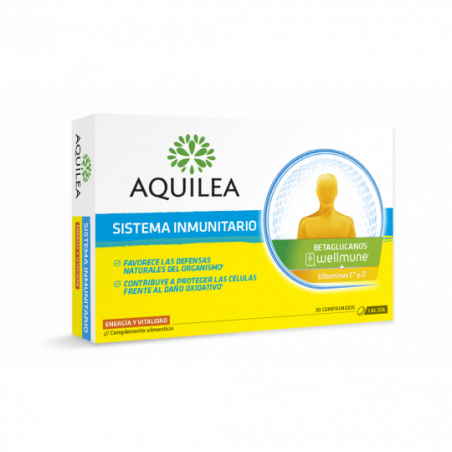 Comprar AQUILEA SISTEMA INMUNITARIO 30 COMPRIMIDOS al mejor precio en Farmacia4Estaciones, tu farmacia online Comprar AQUILEA SISTEMA INMUNITARIO 30 COMPRIMIDOS