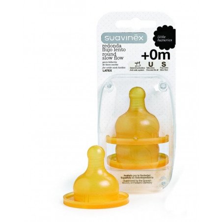 Comprar TETINA LÁTEX BOCA ANCHA +0 M 2 UDS al mejor precio en Farmacia4Estaciones, tu farmacia online Comprar TETINA LÁTEX BOCA ANCHA +0 M 2 UDS