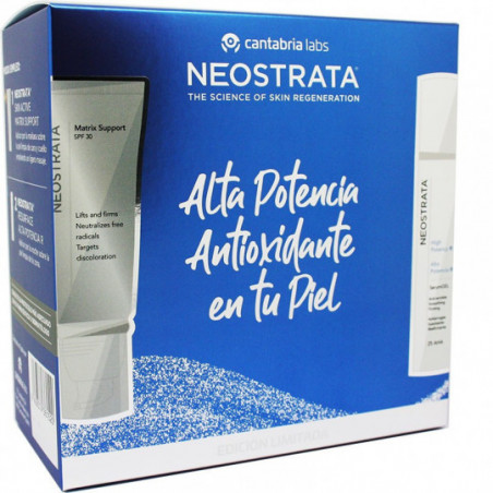 Comprar neostrata pack skin active matrix support crema spf 30 + resurface alta potencia r sérum gel