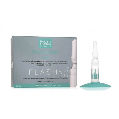 Comprar MARTIDERM FLASH 5 AMPOLLAS al mejor precio en Farmacia4Estaciones, tu farmacia online Comprar MARTIDERM FLASH 5 AMPOLLAS