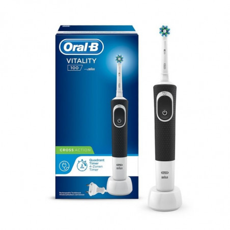 Comprar oral-b vitality 100 crossaction cepillo eléctrico negro