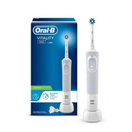 Comprar oral-b vitality 100 crossaction cepillo eléctrico blanco