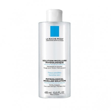 Comprar LA ROCHE POSAY SOLUCIÓN MICELAR FISIOLÓGICA 400 ML al mejor precio en Farmacia4Estaciones, tu farmacia online Comprar LA ROCHE POSAY SOLUCIÓN MICELAR FISIOLÓGICA 400 ML
