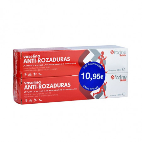 Comprar farline vaselina anti-rozaduras pack 2 x 60 ml