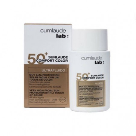 Comprar sunlaude spf 50+ comfort color 50 ml