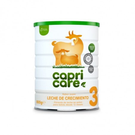 Comprar CAPRICARE CRECIMIENTO 3 LECHE DE CABRA 800 G al mejor precio en Farmacia4Estaciones, tu farmacia online Comprar CAPRICARE CRECIMIENTO 3 LECHE DE CABRA 800 G