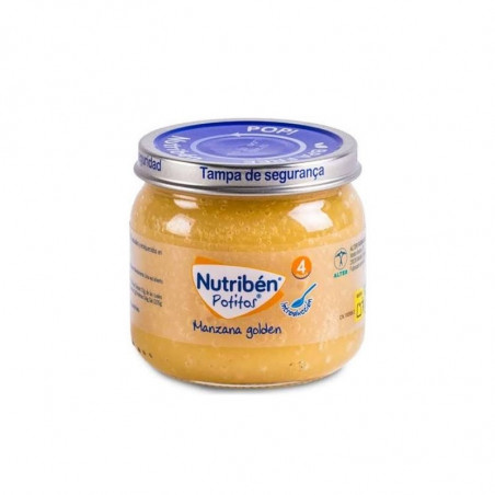 Comprar NUTRIBÉN MANZANA GOLDEN 120 G al mejor precio en Farmacia4Estaciones, tu farmacia online Comprar NUTRIBÉN MANZANA GOLDEN 120 G