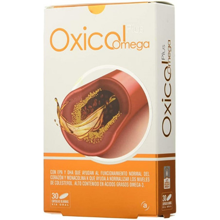 Comprar OXICOL PLUS OMEGA 30 CAPS al mejor precio en Farmacia4Estaciones, tu farmacia online Comprar OXICOL PLUS OMEGA 30 CAPS