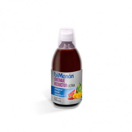 Comprar BIMANÁN DRENAJE REDUCTOR ULTRA 500 ML al mejor precio en Farmacia4Estaciones, tu farmacia online Comprar BIMANÁN DRENAJE REDUCTOR ULTRA 500 ML
