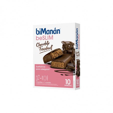 Comprar BIMANÁN BARRITAS BESLIM CHOCOLATE NEGRO FONDANT 10 UNIDADES al mejor precio en Farmacia4Estaciones, tu farmacia online Comprar BIMANÁN BARRITAS BESLIM CHOCOLATE NEGRO FONDANT 10 UNIDADES