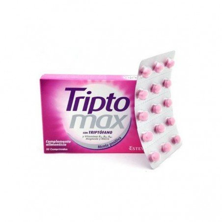 Comprar TRIPTOMAX 30 COMP al mejor precio en Farmacia4Estaciones, tu farmacia online Comprar TRIPTOMAX 30 COMP