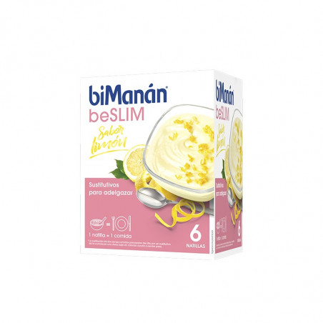 Comprar bimanán natilla beslim limón 6 sobres