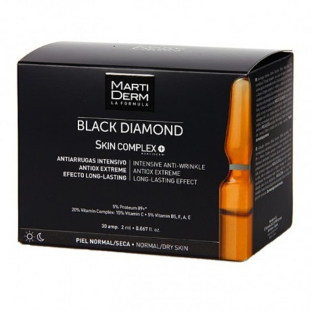 Comprar martiderm black diamond skin complex 30 ampollas