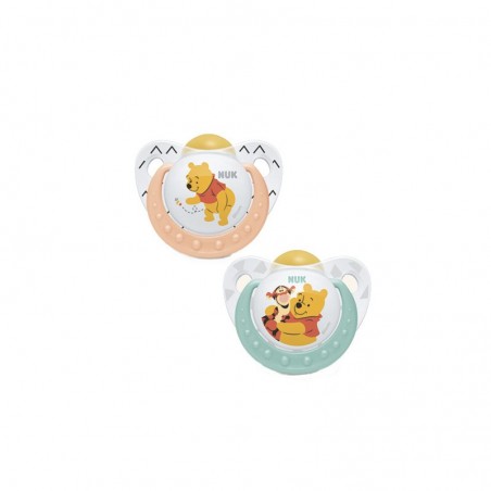 Comprar nuk chupetes látex winnie the pooh 6-18 m 2 unidades