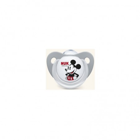 Comprar NUK CHUPETE SILICONA MICKEY & MINNIE 6-18 M 1 UNIDAD al mejor precio en Farmacia4Estaciones, tu farmacia online Comprar NUK CHUPETE SILICONA MICKEY & MINNIE 6-18 M 1 UNIDAD