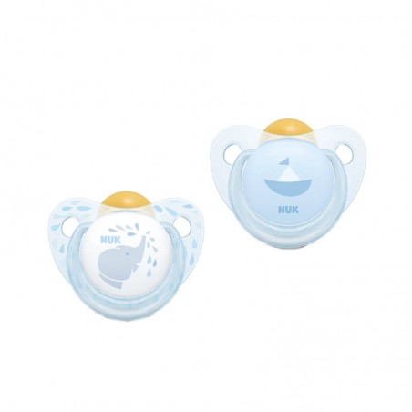 Comprar NUK BABY ROSE & BLUE CHUPETES LÁTEX AZUL 0-6 M 2 UNIDADES al mejor precio en Farmacia4Estaciones, tu farmacia online Comprar NUK BABY ROSE & BLUE CHUPETES LÁTEX AZUL 0-6 M 2 UNIDADES