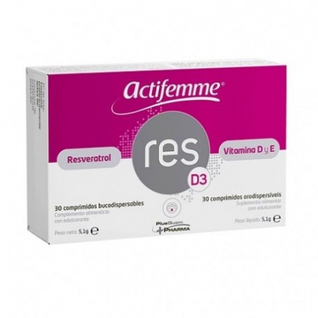 Comprar actifemme resd3 30 comp bucodispersables